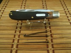 SCHRADE OLD TIMER 96OT BEARHEAD TRAPPER VINTAGE NOS USA MADE HIGH CARBON STEEL MINT POCKET KNIFE 