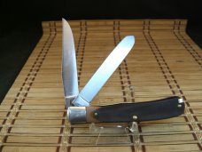 SCHRADE OLD TIMER 96OT BEARHEAD TRAPPER VINTAGE NOS USA MADE HIGH CARBON STEEL MINT POCKET KNIFE 