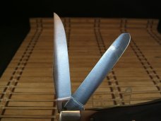 SCHRADE OLD TIMER 96OT BEARHEAD TRAPPER VINTAGE NOS USA MADE HIGH CARBON STEEL MINT POCKET KNIFE 