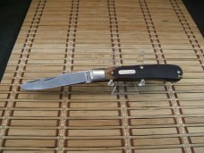 SCHRADE OLD TIMER 96OT BEARHEAD TRAPPER VINTAGE NOS USA MADE HIGH CARBON STEEL MINT POCKET KNIFE 
