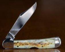 Case Copperlock Smooth Molasses Bone Model 61549L Item #2232 1997