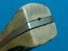 VINTAGE VALOR MIAMI USA JAPAN 436 STAG ANTLER FIXED BLADE DIRK DAGGER BOOT KNIFE KNIVES SHEATH OLD