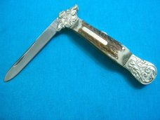 SCHRADE CLASSIC STEWART TAYLOR STAG SDIRKS 2008 FOLDING POCKET JACK KNIFE KNIVES MIB