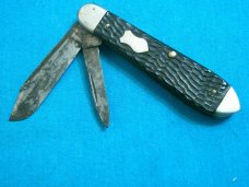 VINTAGE IROQUOIS UTICA NY SLEEVEBOARD FOLDING POCKET PEN JACK KNIFE KNIVES OLD