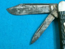 VINTAGE IROQUOIS UTICA NY SLEEVEBOARD FOLDING POCKET PEN JACK KNIFE KNIVES OLD
