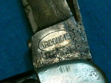 VINTAGE IROQUOIS UTICA NY SLEEVEBOARD FOLDING POCKET PEN JACK KNIFE KNIVES OLD