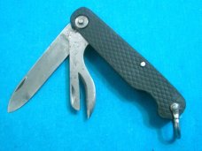 ROBERTS HOLLY ST SHEFFIELD ENGLISH BRITISH MILITARY EASY OPEN JACK FOLDING POCKET KNIFE KNIVES OLD