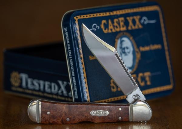 Case Copperlock Select Amboyna Wood / Model 71549L / 2004 Case Copperlock Select Amboyna Wood / Model 71549L / 2004