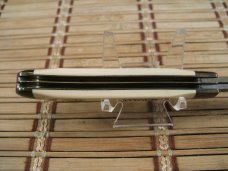 SCHRADE+ USA LIMITED EDITION SCRIMSHAW VINTAGE TRAPPER MATCO TOOL 10TH ANNIVERSARY MINT POCKET KNIFE