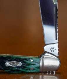 Case Copperlock Select Jigged Bermuda Green / 2007 / with Box and Case / Item #5348