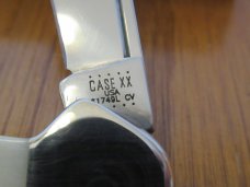 Case XX 2020 Natural Smooth White Bone Mini Copperlock Pattern # 61749L CV