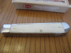 Case XX 2020 Natural Smooth White Bone Trapper Pattern # 6254CV