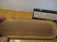Colonial Rough Saw Cut Delrin Handle Master Barlow 