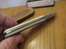 Colonial Rough Saw Cut Delrin Handle Master Barlow 