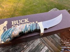 BUCK CUSTOM 401 KALINGA CUSTOM LEROY REMER BLUE MAMMOTH TOOTH