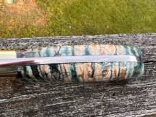 BUCK CUSTOM 401 KALINGA CUSTOM LEROY REMER BLUE MAMMOTH TOOTH
