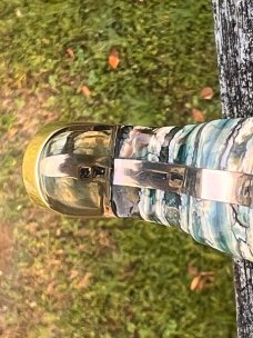 BUCK CUSTOM 401 KALINGA CUSTOM LEROY REMER BLUE MAMMOTH TOOTH