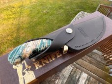 BUCK CUSTOM 401 KALINGA CUSTOM LEROY REMER BLUE MAMMOTH TOOTH