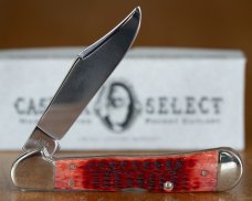 Case Copperlock Select / Model 61549L / 1998 / Item #2401 / Jigged Red Bone