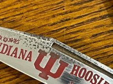 Fight'n Rooster Ltd Ed "Indiana Hoosiers" 3-Blade Stockman Knife w/Celluloid Scales SN#164 Germany