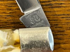 Fight'n Rooster Ltd Ed "Indiana Hoosiers" 3-Blade Stockman Knife w/Celluloid Scales SN#164 Germany
