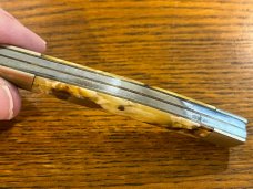 Fight'n Rooster Ltd Ed "Indiana Hoosiers" 3-Blade Stockman Knife w/Celluloid Scales SN#164 Germany