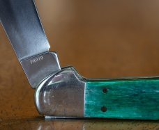 Case Copperlock Smooth Green Appaloosa 1997 Prototype / Model 61549L
