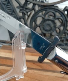 Rizzuto Estileto Milano 11 inch swing Guard Switchblade Knife 