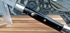 Rizzuto Estileto Milano 11 inch swing Guard Switchblade Knife 