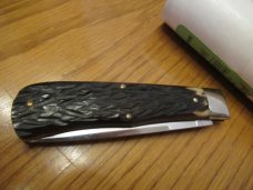 Great Eastern 2007 Northfield UN-X-LD Horse Cut Walnut Bone Serial # 65  Model 23 