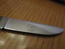 Great Eastern 2007 Northfield UN-X-LD Horse Cut Walnut Bone Serial # 65  Model 23 