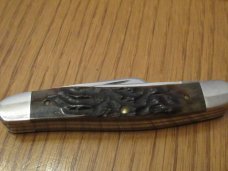 Case XX 1993 no Dot's Year Stamp Brown Bone Stockman Pattern # 6318 SS