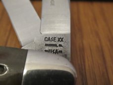 Case XX 1993 no Dot's Year Stamp Brown Bone Stockman Pattern # 6318 SS