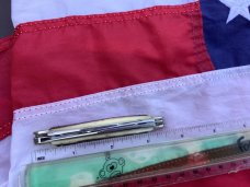 Vintage J A Henckels 3 Blade Stockman Knife w/ Great Stag Handles MDL 1815 -NOS & Mint