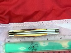 Case xx 1995 Razor Pocket Knife with Great Stag Handles -Model # 52005 RAZ SS -NOS