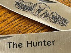 Parker Cut. Co. "Hunter" 2-Blade Clasp Knife w/Stag Scales