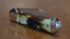 Case Mini Copperlock / Torched Midnight Stag / Only 300 Made / 1998 / Model 51749L / Item #2265