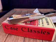 Case Classic by Queen Three Backspring Whittler India Stag 1994