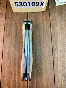 Case Classic by Queen Three Backspring Whittler India Stag 1994
