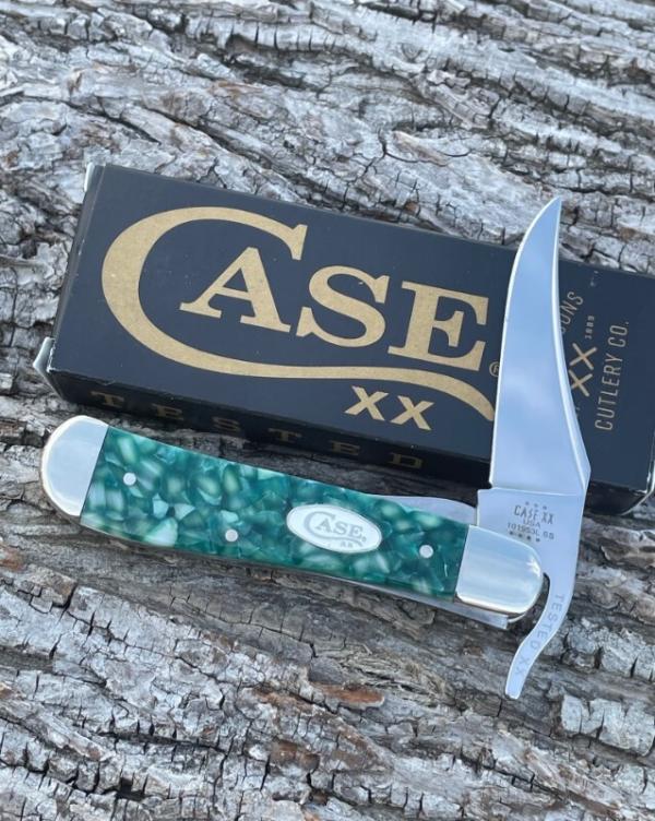 CASE XX ** 2023 SPARXX GREEN KIRINITE RUSSLOCK - NEW ITEM