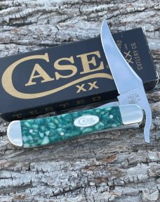 CASE XX ** 2023 SPARXX GREEN KIRINITE RUSSLOCK - NEW ITEM