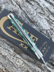 CASE XX ** 2023 SPARXX GREEN KIRINITE RUSSLOCK - NEW ITEM