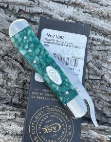 CASE XX ** 2023 SPARXX GREEN KIRINITE RUSSLOCK - NEW ITEM