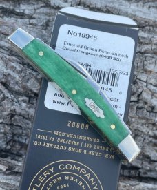 CASE XX ** 2023 EMERALD GREEN SMOOTH BONE SMALL 4 BLADE CONGRESS