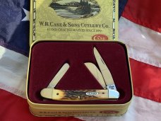 Case xx 1995 Stockman (5318 SS) With Stag Handles -NOS in Tin