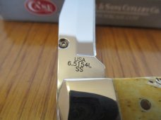 Case XX 2016 Bone  Stag King Ranch Trapperlock Pattern #6.5154L SS