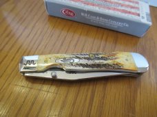Case XX 2016 Bone  Stag King Ranch Trapperlock Pattern #6.5154L SS