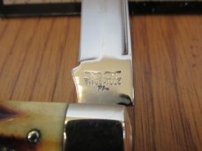 Schatt Morgan 2013 =1 of 400 Amber Stag Coke Bottle Pattern # 061222