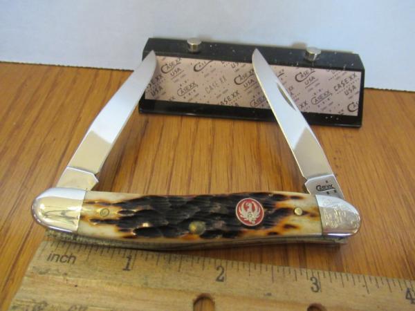 Case XX 2007 Scrolled Bolster Ruger Medium Muskrat Case XX 2007 Scrolled Bolster Ruger Medium Muskrat