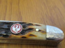 Case XX 2007 Scrolled Bolster Ruger Medium Muskrat 